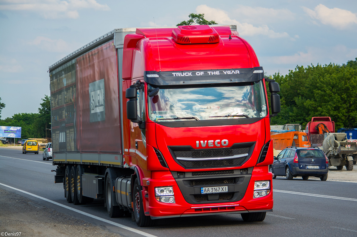 Днепропетровская область, № АА 3167 ХІ — IVECO Stralis ('2012)