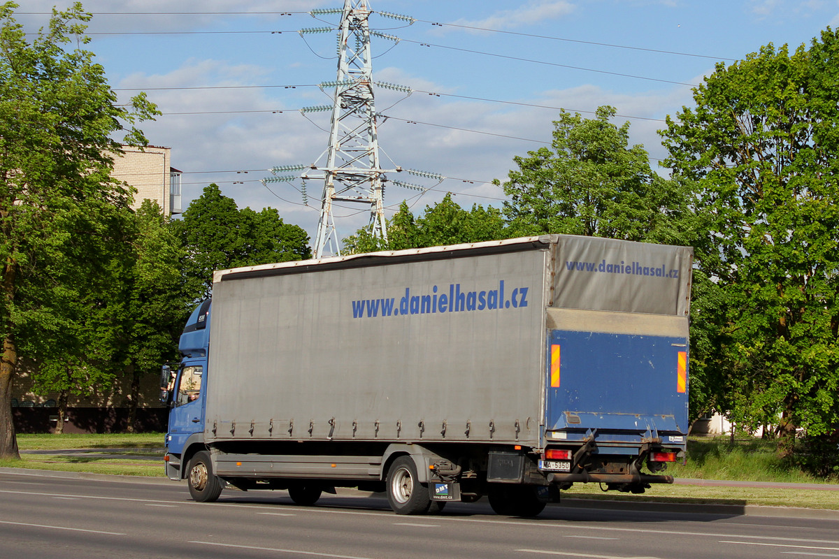 Латвия, № MA-5350 — Mercedes-Benz Atego 1222