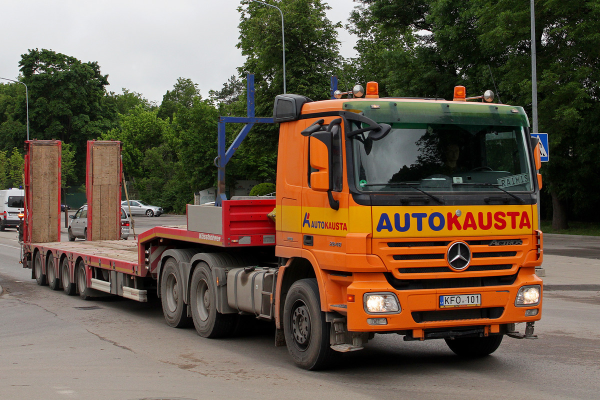 Литва, № KFO 101 — Mercedes-Benz Actros ('2003) 2648