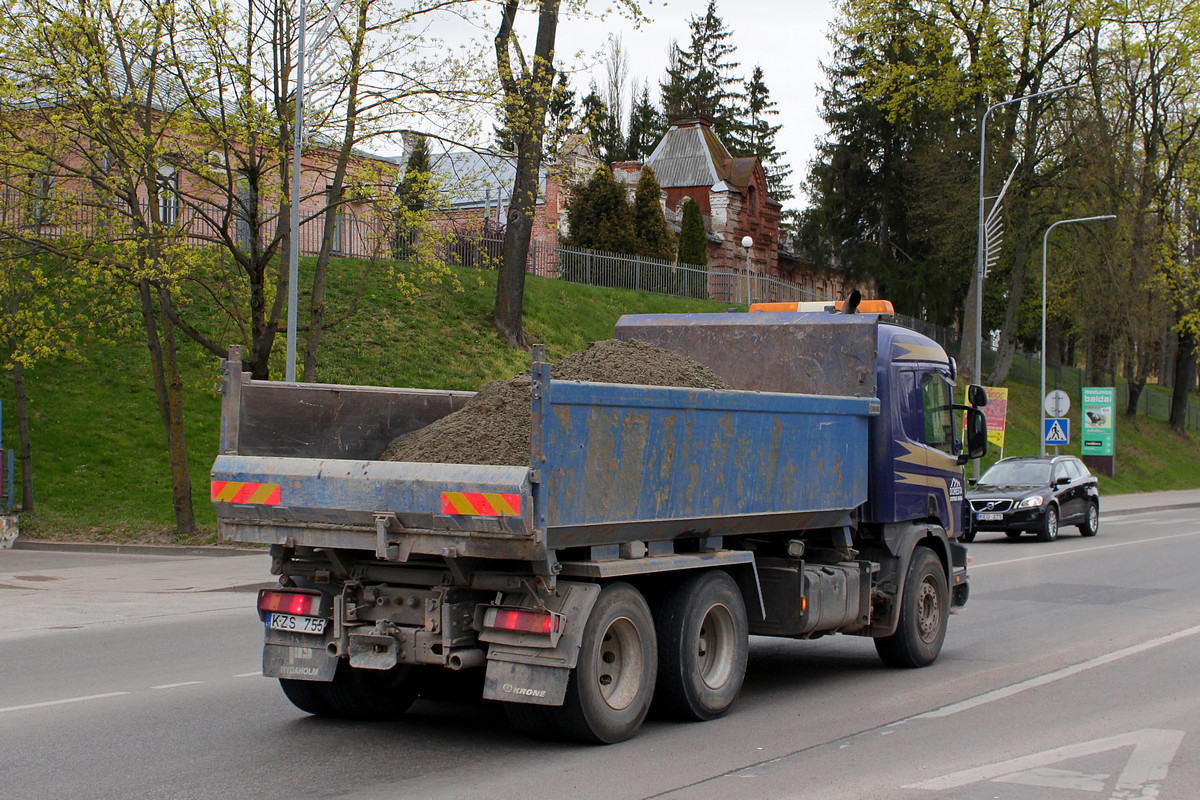 Литва, № KZS 755 — Scania ('1996) P124G