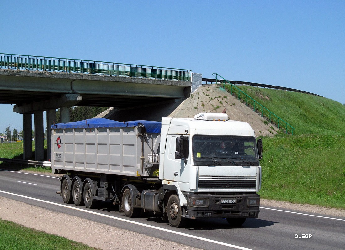 Витебская область, № АК 1160-2 — МАЗ-5440 (общая модель)