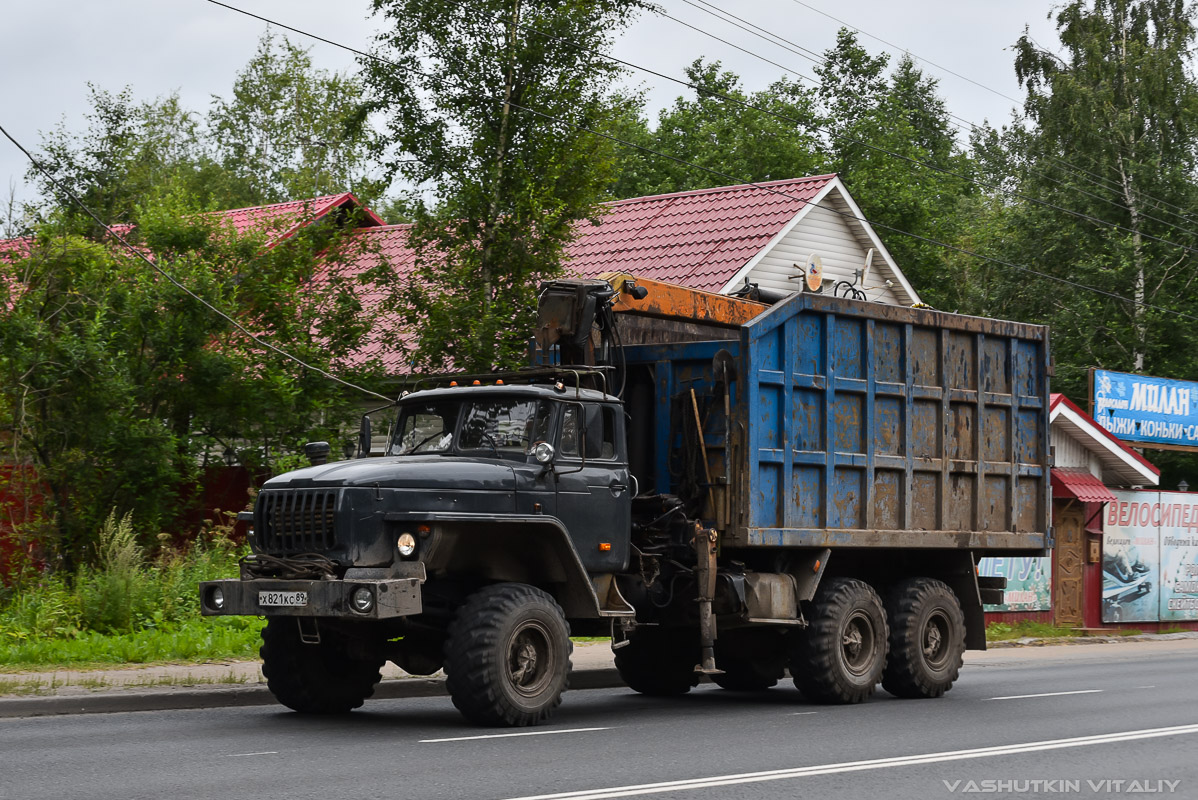 Архангельская область, № Х 821 КС 89 — Урал-3255