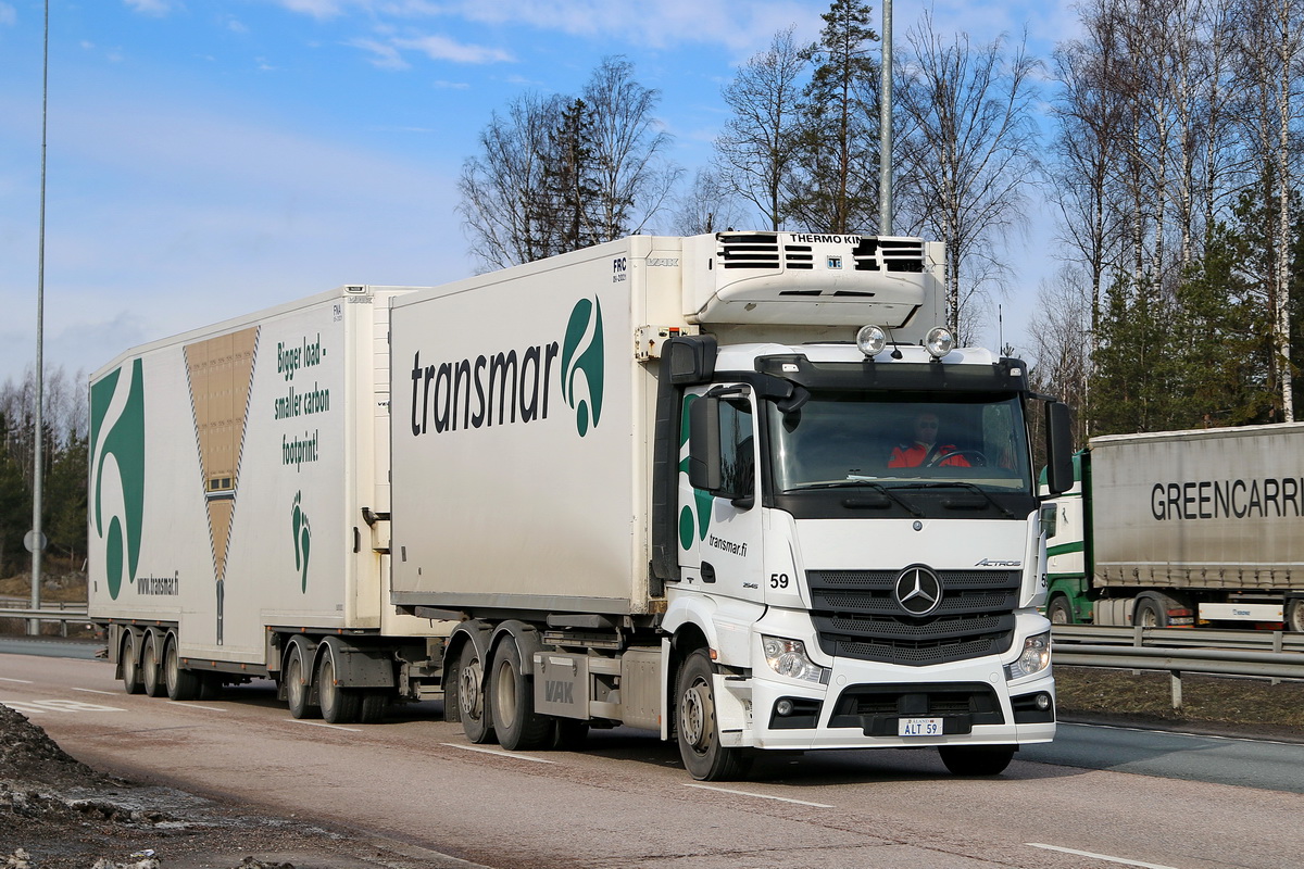 Финляндия, № 59 — Mercedes-Benz Actros ('2011) 2545