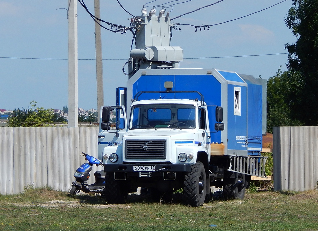 Белгородская область, № О 096 РН 31 — ГАЗ-33088 «Садко»