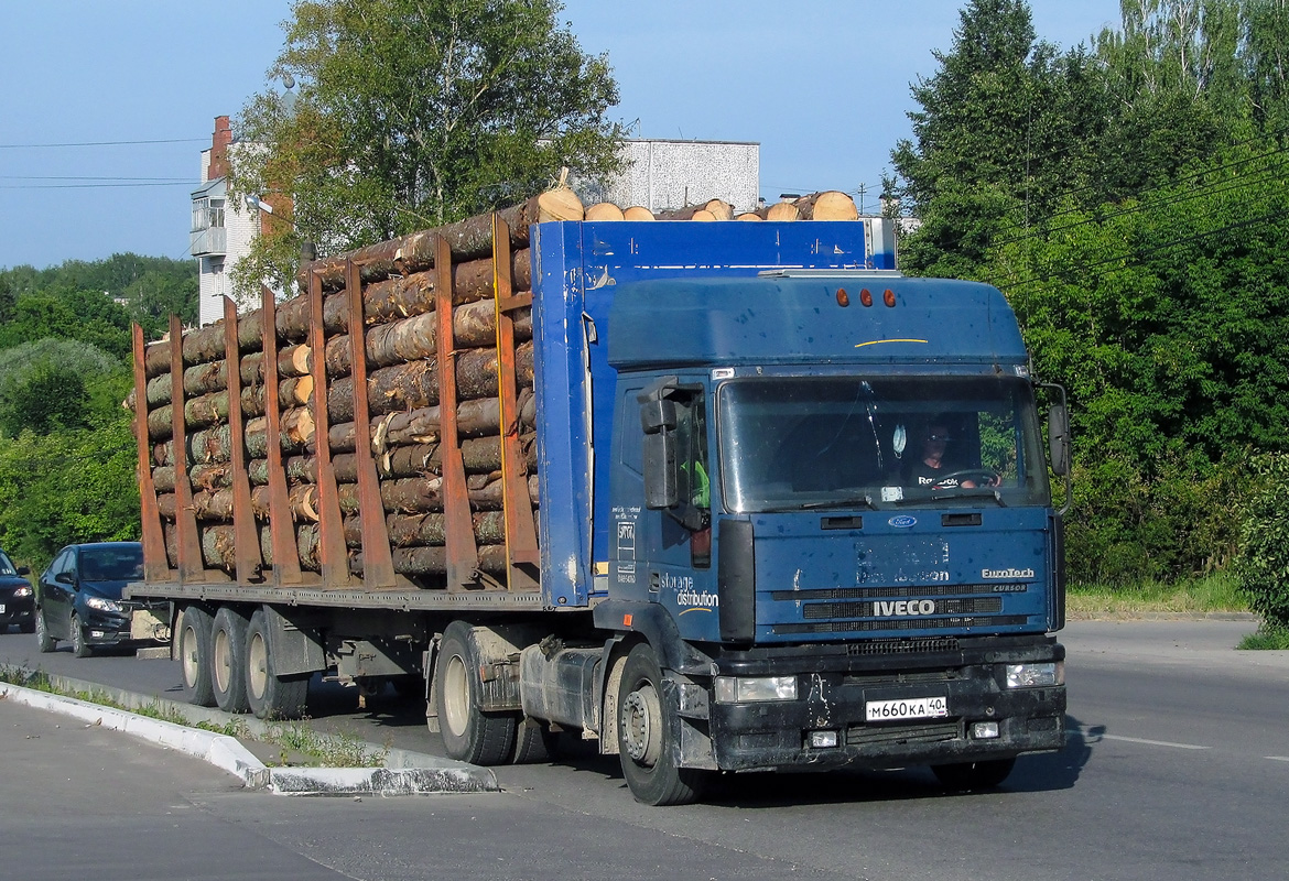 Калужская область, № М 660 КА 40 — IVECO EuroTech