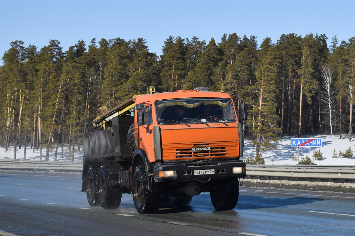 Хабаровский край, № В 342 РУ 27 — КамАЗ-43114-15 [43114R]