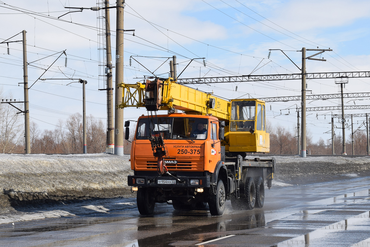 Алтайский край, № У 154 УА 22 — КамАЗ-53228-15 [53228R]