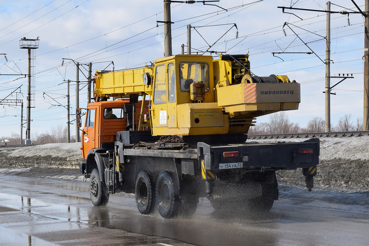 Алтайский край, № У 154 УА 22 — КамАЗ-53228-15 [53228R]