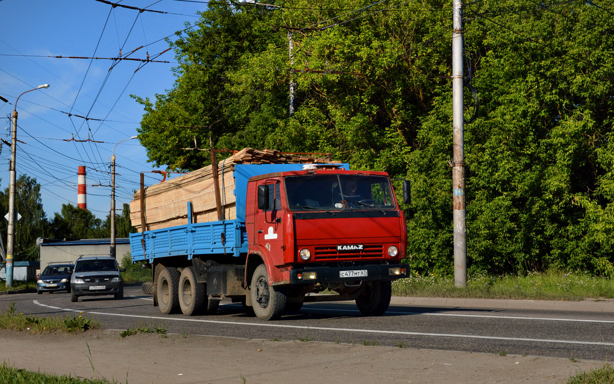 Калужская область, № С 477 МТ 67 — КамАЗ-53212