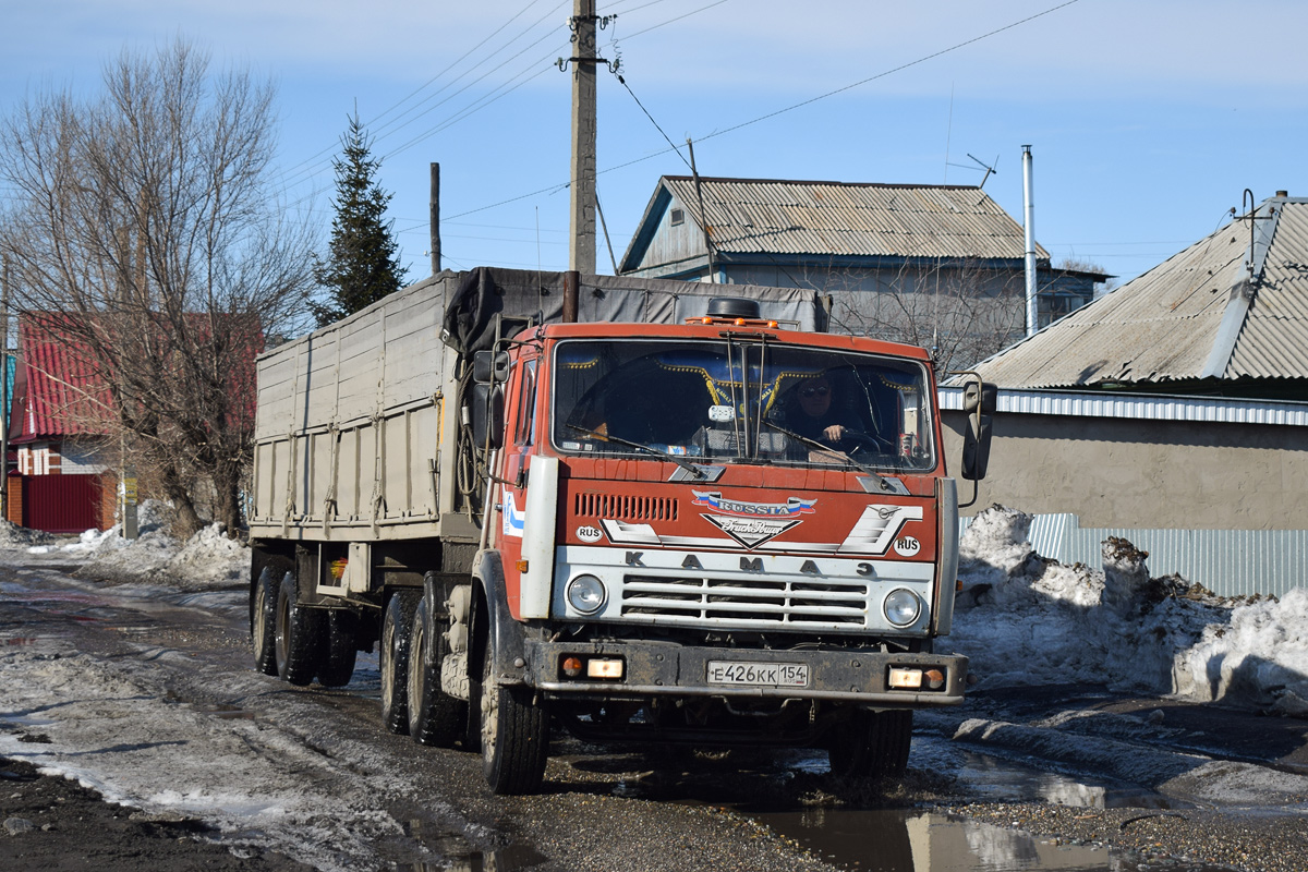 Новосибирская область, № Е 426 КК 154 — КамАЗ-5410