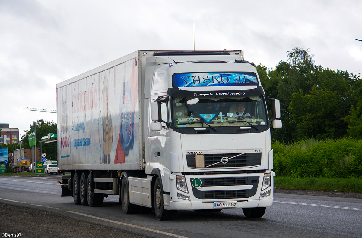 Закарпатская область, № АО 5005 ВХ — Volvo ('2008) FH.460