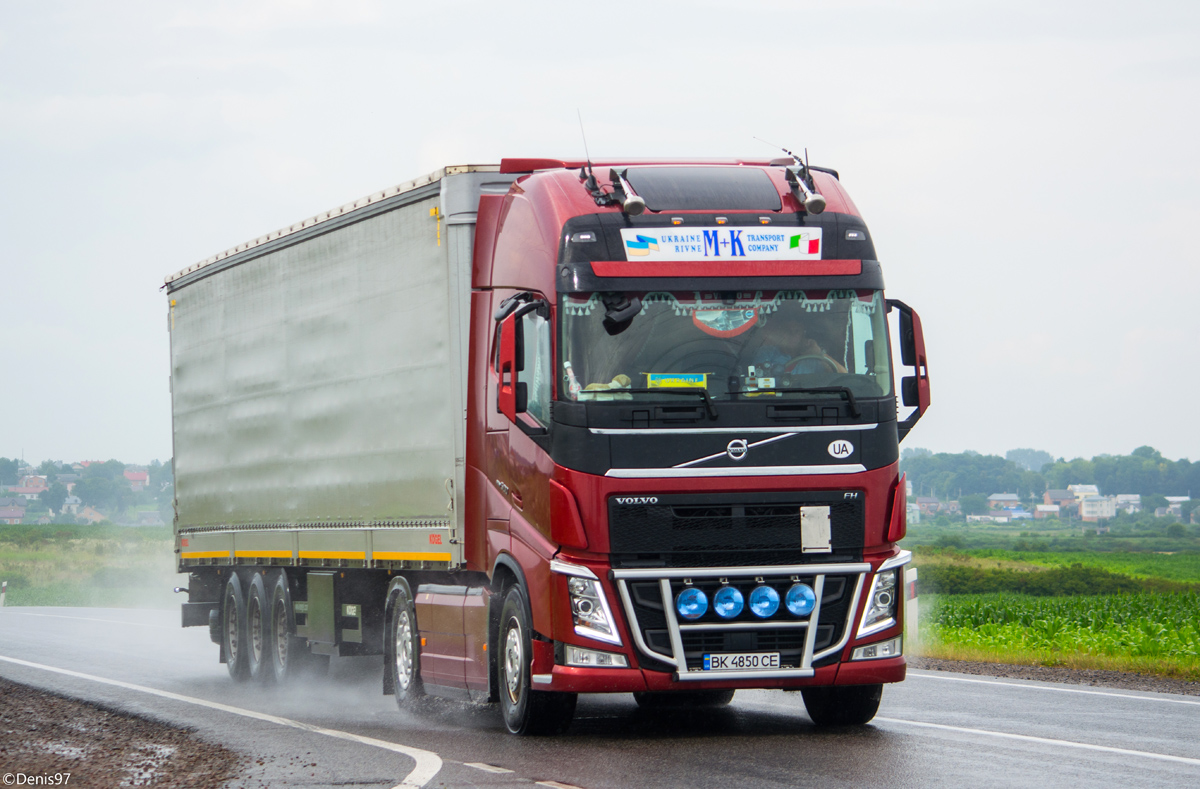 Ровненская область, № ВК 4850 СЕ — Volvo ('2012) FH.500