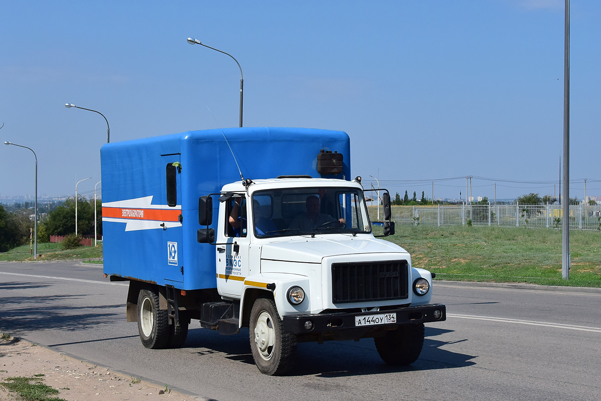 Волгоградская область, № А 144 ОУ 134 — ГАЗ-3309