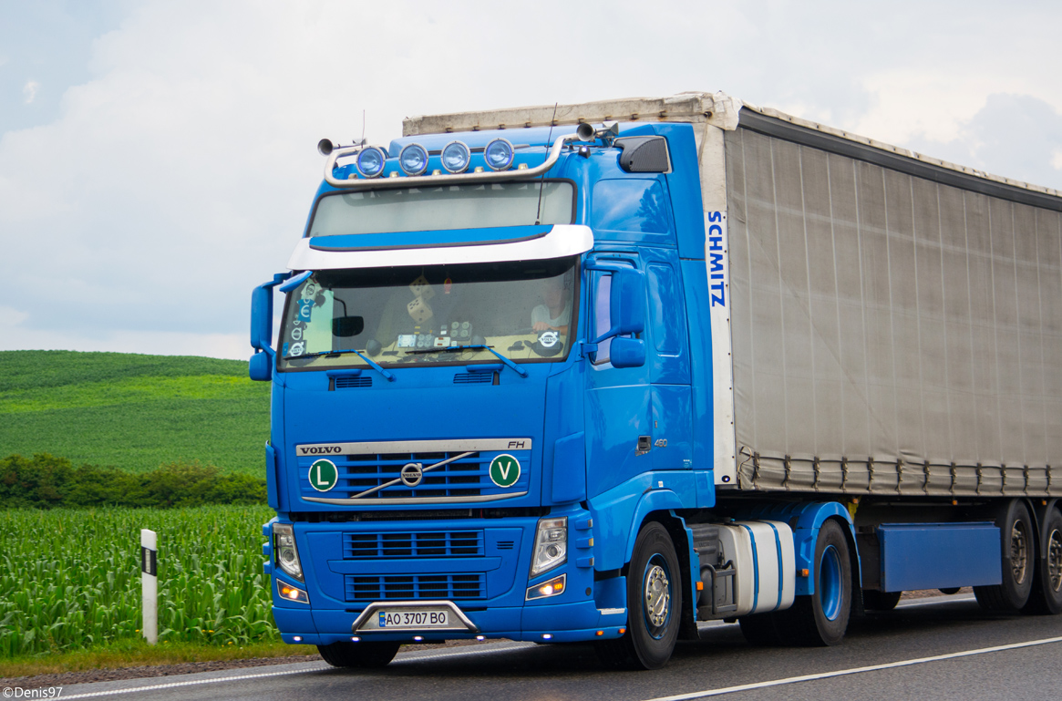 Закарпатская область, № АО 3707 ВО — Volvo ('2008) FH.460