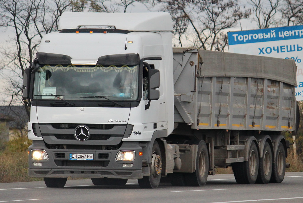 Одесская область, № ВН 2047 НЕ — Mercedes-Benz Actros ('2009) 1841