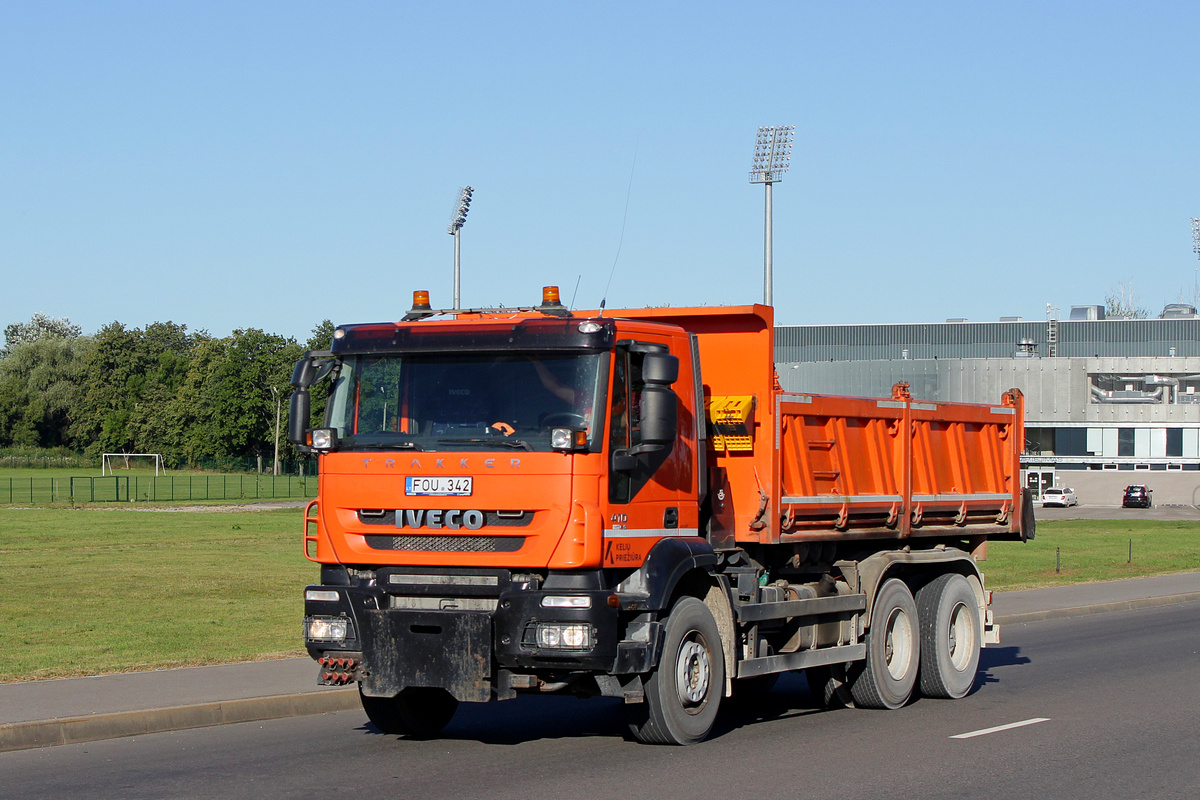 Литва, № FOU 342 — IVECO Trakker ('2007)