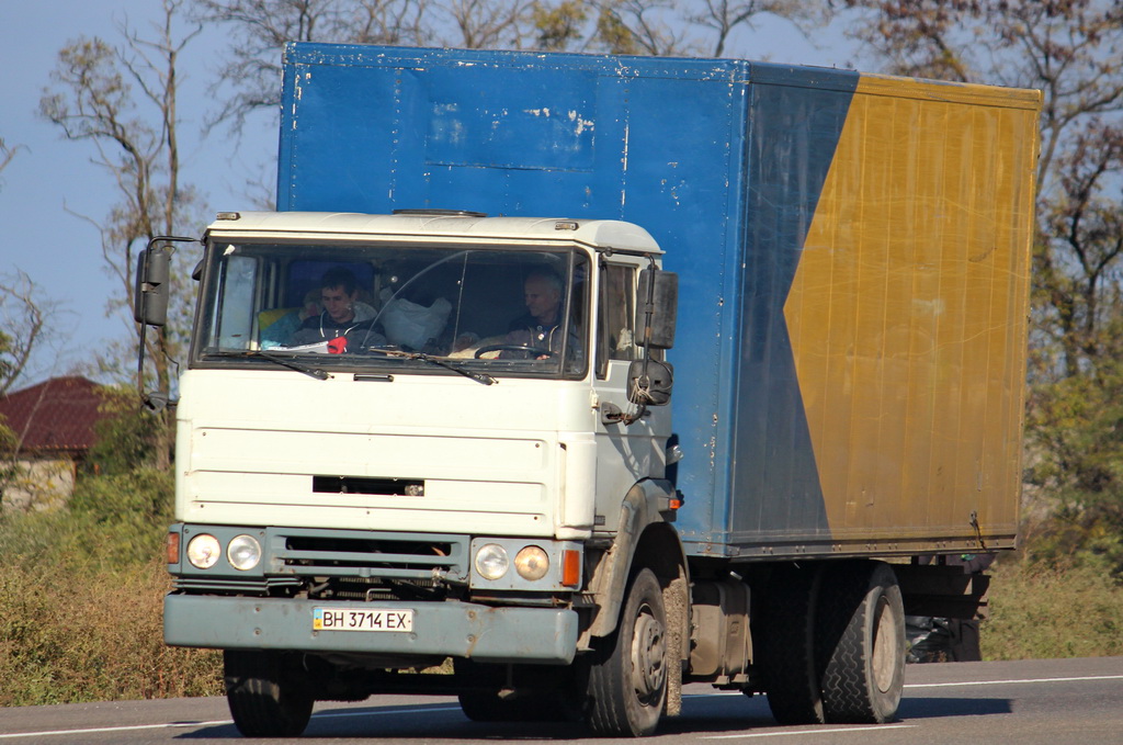 Одесская область, № ВН 3714 ЕХ — DAF F220 (общая модель)