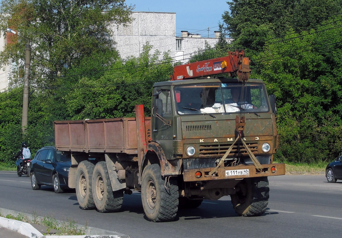 Калужская область, № Е 111 УВ 40 — КамАЗ-43101