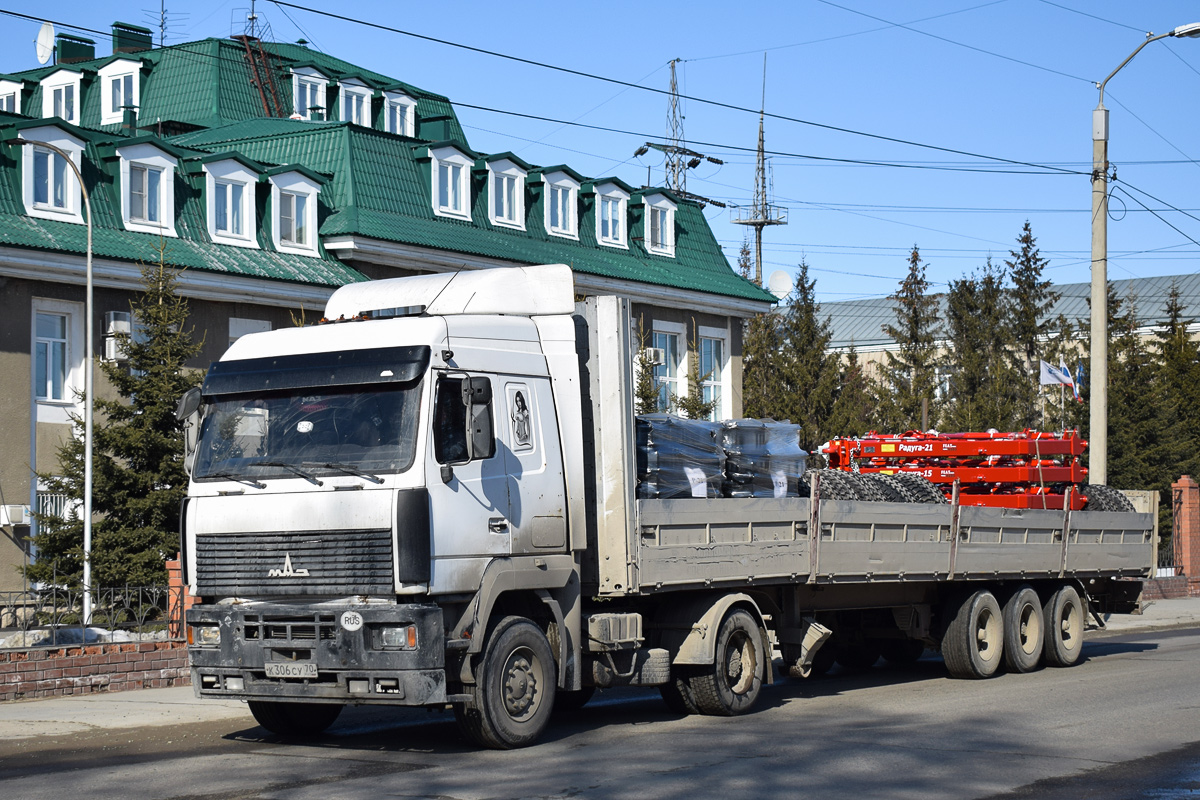 Алтайский край, № К 306 СУ 70 — МАЗ-5440A8