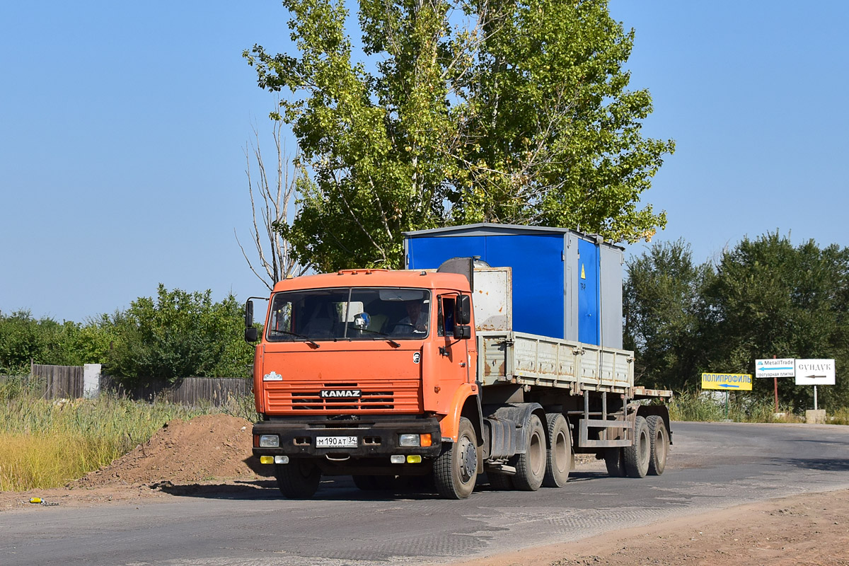 Волгоградская область, № М 190 АТ 34 — КамАЗ-54115-15 [54115R]