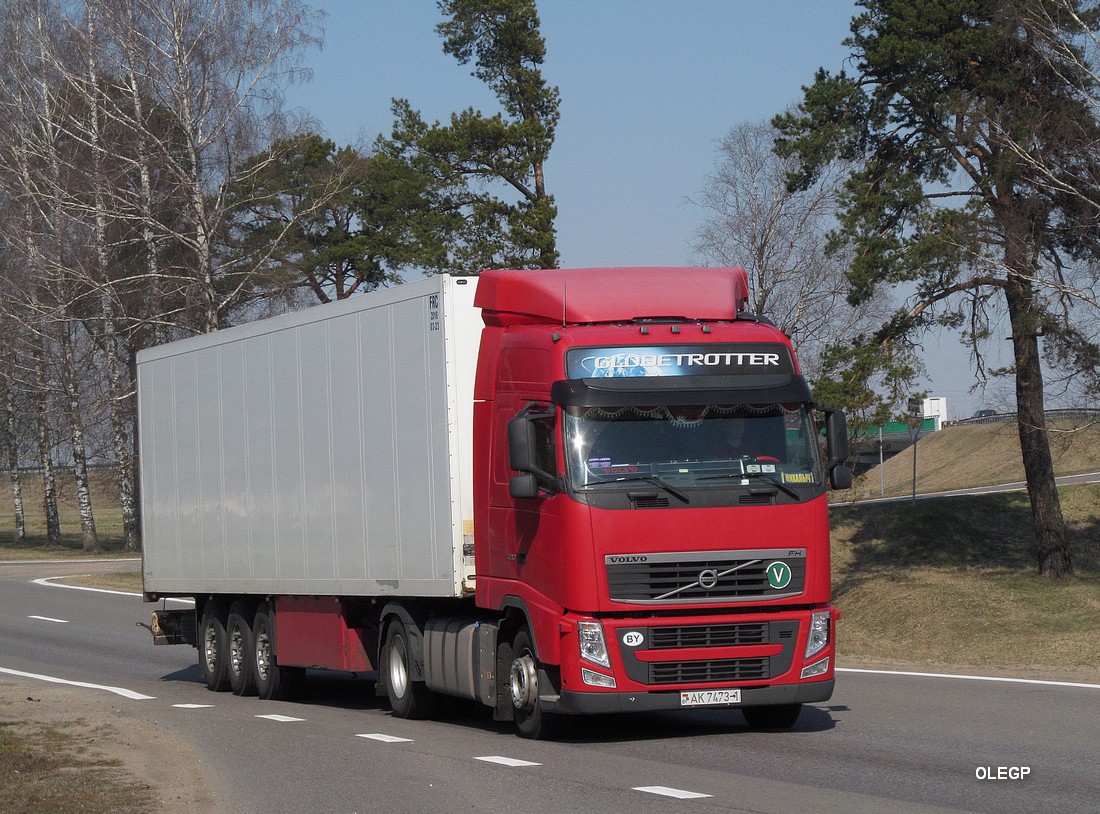 Брестская область, № АК 7473-1 — Volvo ('2008) FH.420