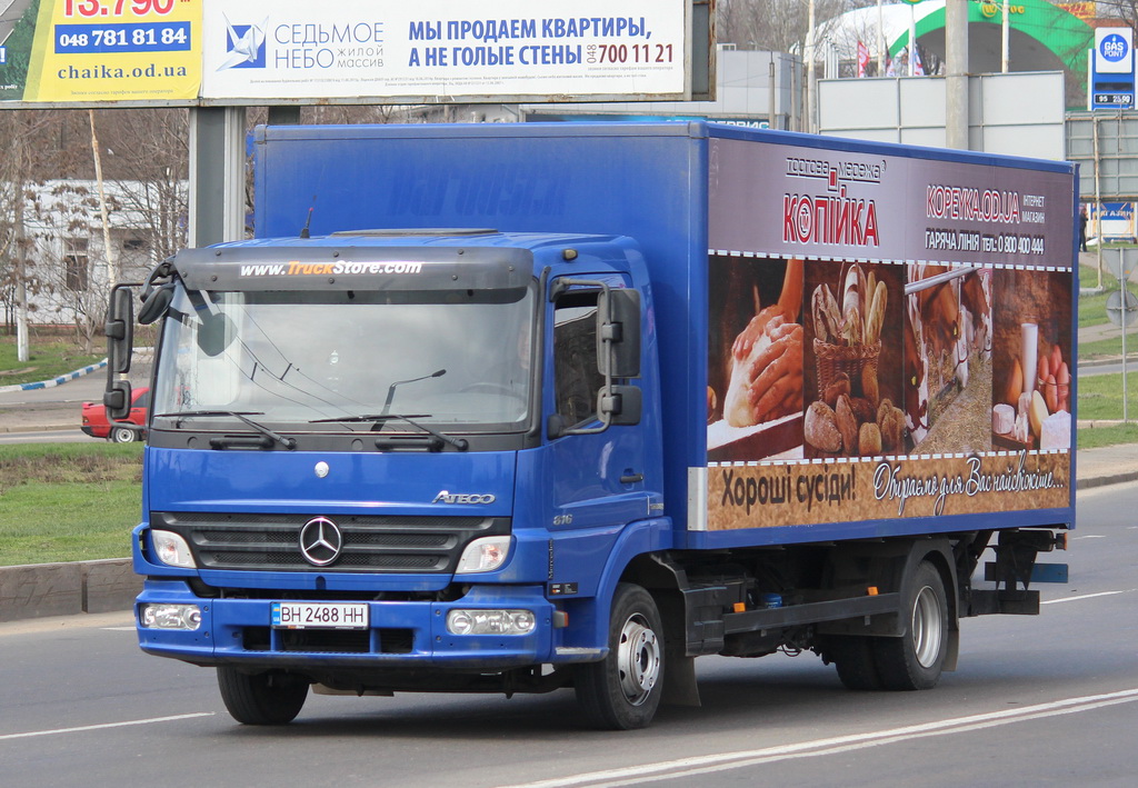 Одесская область, № ВН 2488 НН — Mercedes-Benz Atego 816