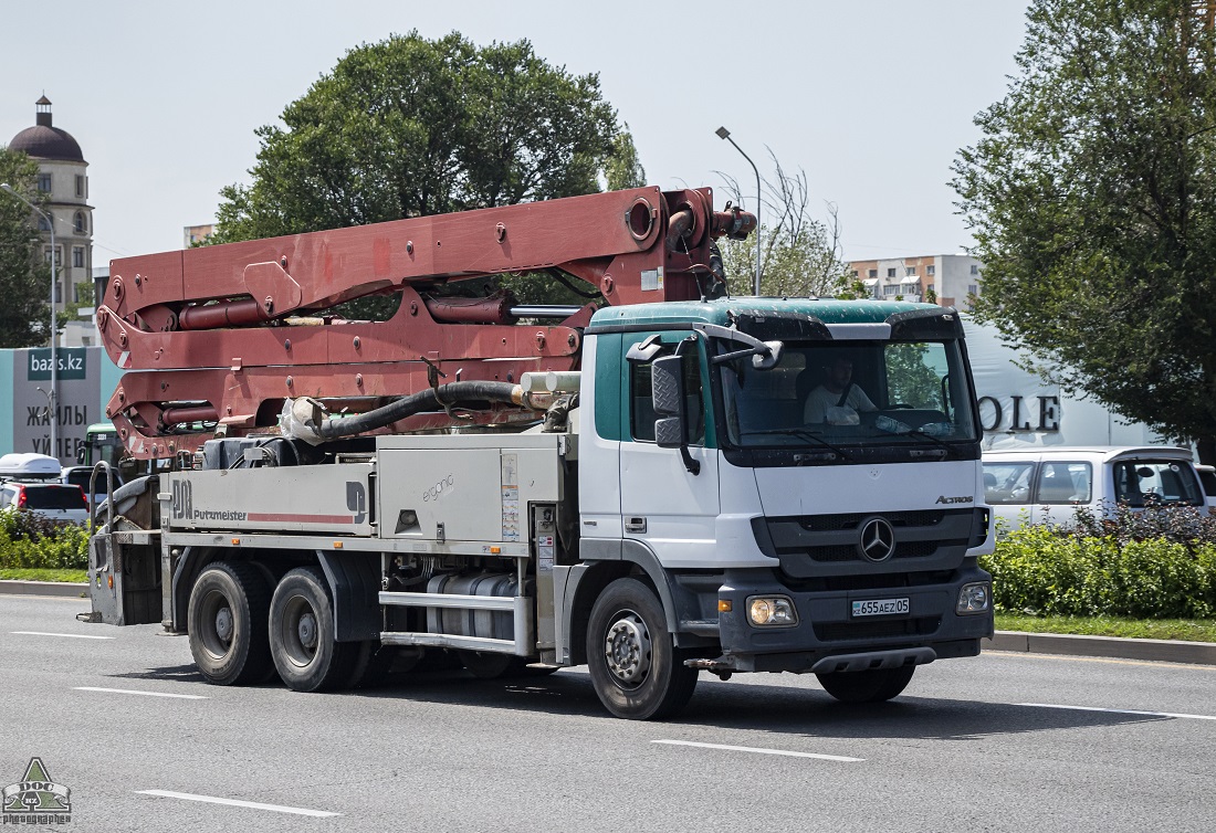 Алматинская область, № 655 AEZ 05 — Mercedes-Benz Actros ('2009)