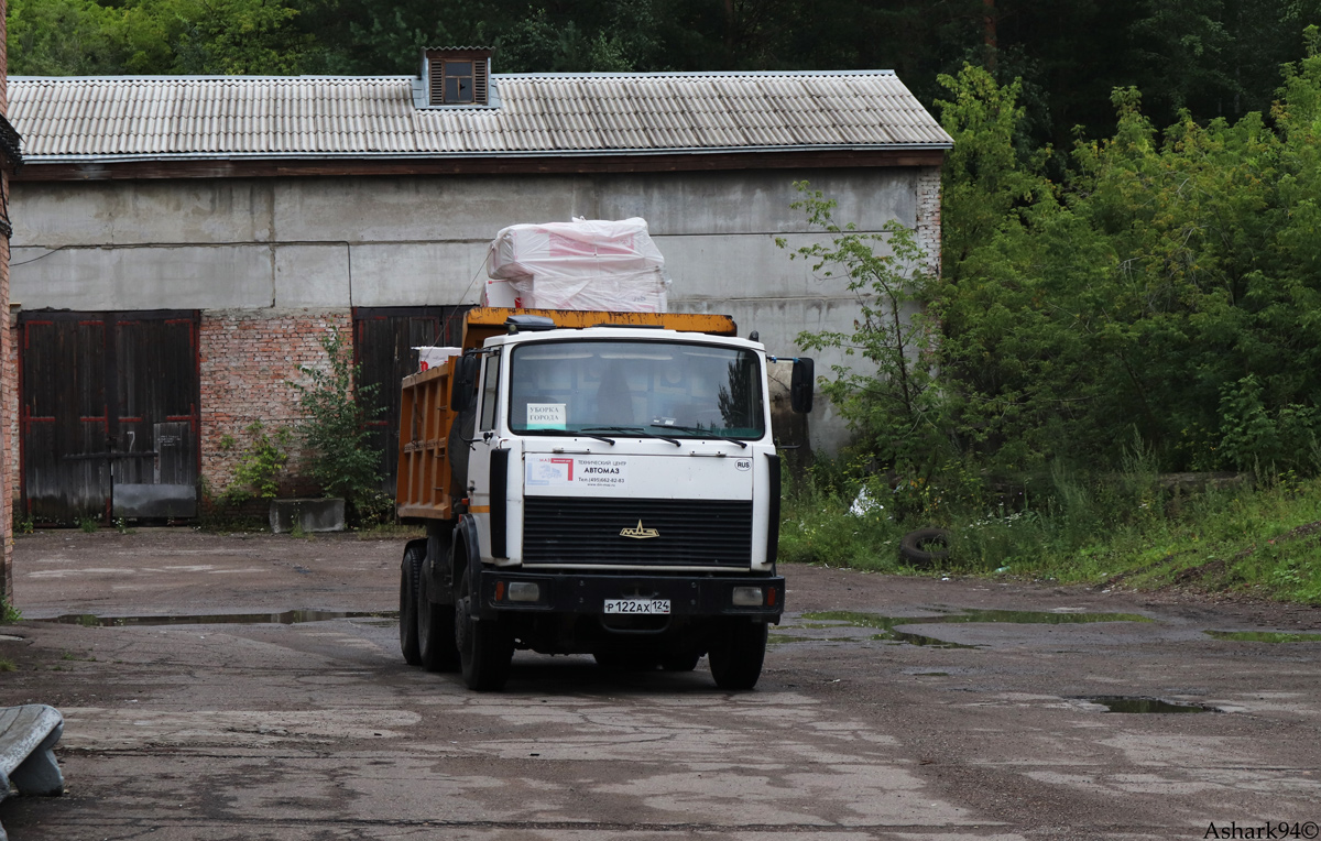 Красноярский край, № Р 122 АХ 124 — МАЗ-5516A5