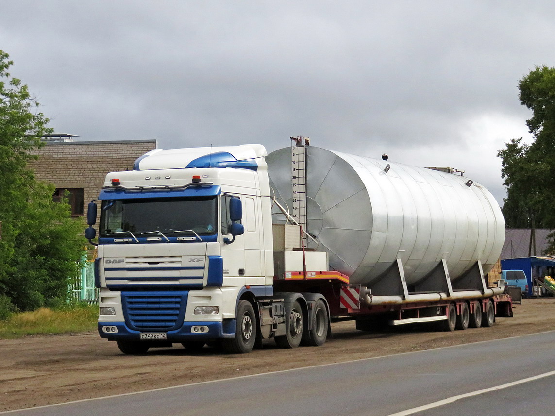 Марий Эл, № С 349 КС 12 — DAF XF105 FTG