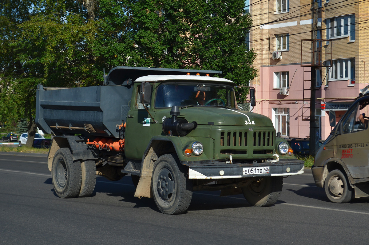 Калужская область, № Е 051 ТВ 40 — ЗИЛ-495710