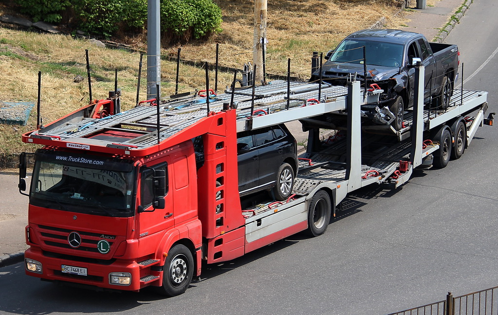 Львовская область, № ВС 7468 ЕІ — Mercedes-Benz Axor 1828