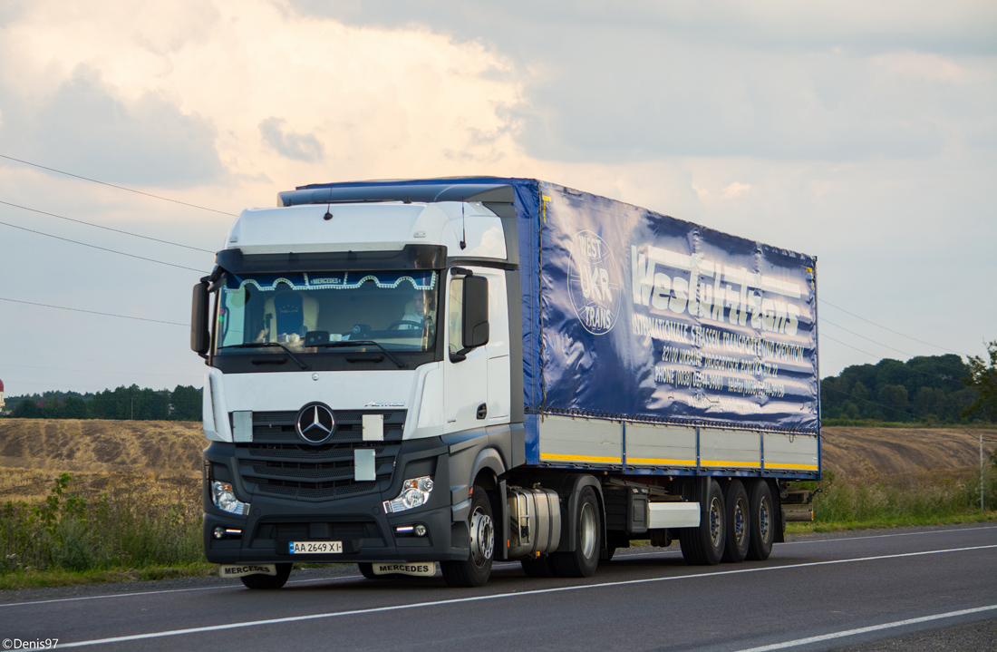 Киев, № АА 2649 ХІ — Mercedes-Benz Actros ('2011) 1842