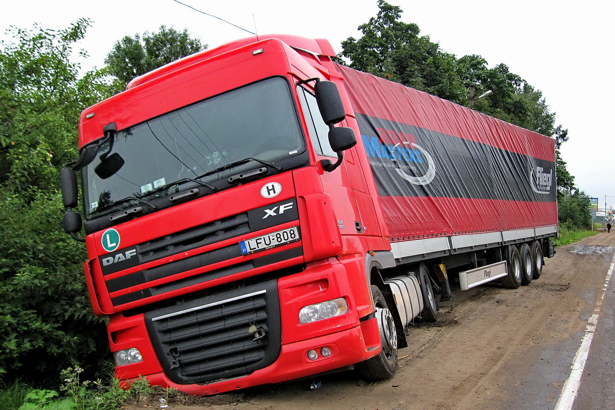 Венгрия, № LFU-808 — DAF XF105 FT