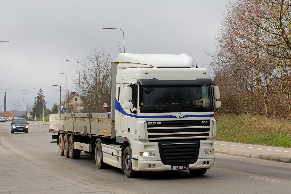 Литва, № LGL 828 — DAF XF105 FT