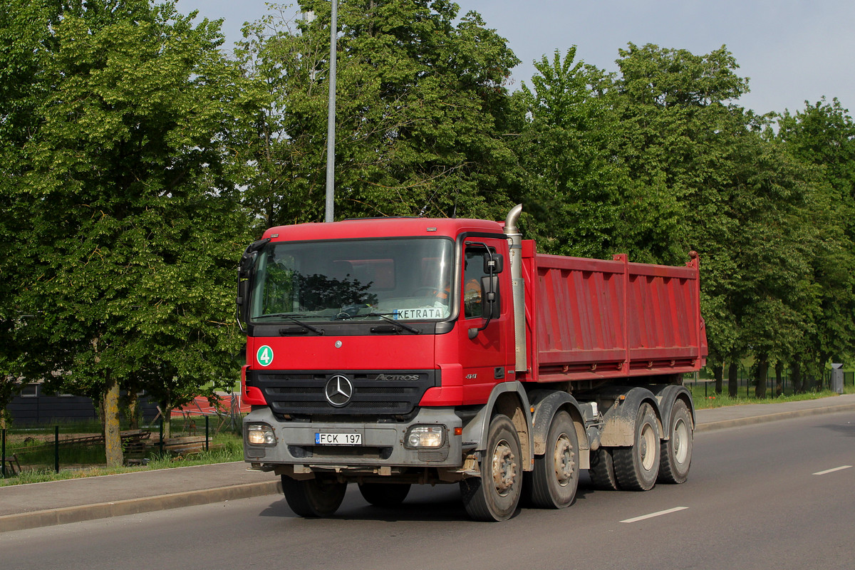 Литва, № FCK 197 — Mercedes-Benz Actros ('2003) 4141