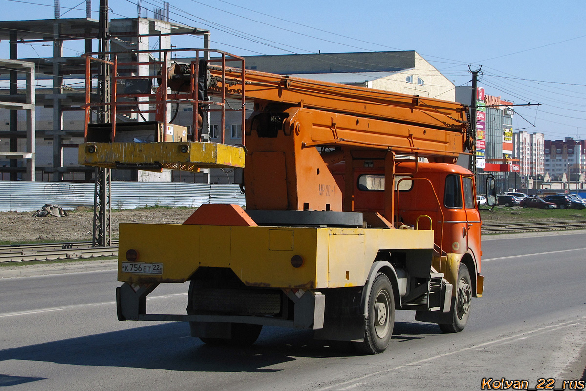 Алтайский край, № К 756 ЕТ 22 — Škoda 706 MTS 24