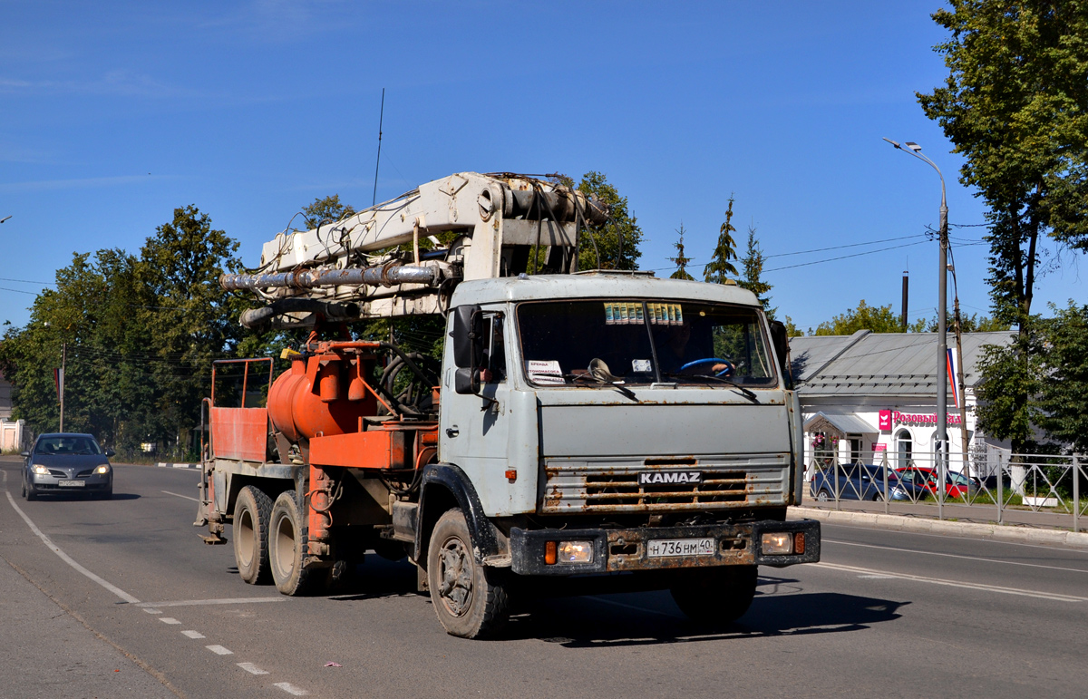 Калужская область, № Н 736 НМ 40 — КамАЗ-53213