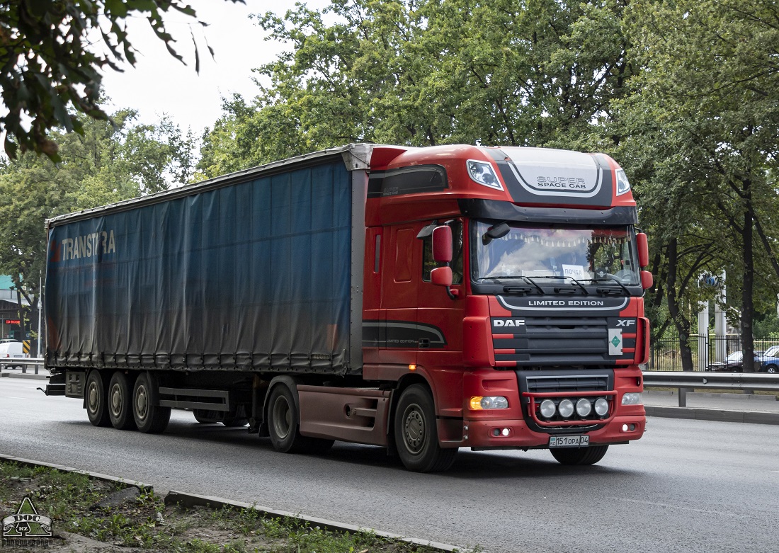 Актюбинская область, № 151 OPA 04 — DAF XF105 FT