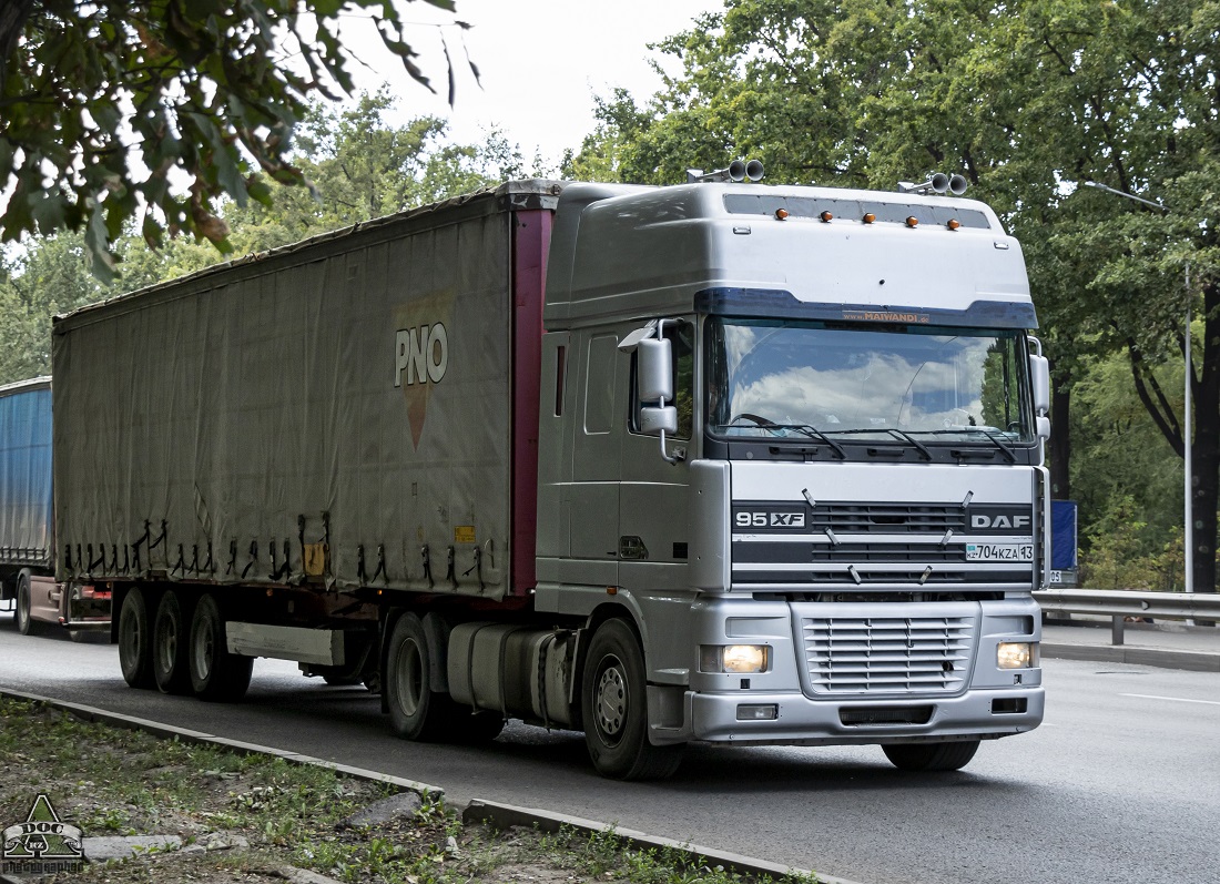 Туркестанская область, № 704 KZA 13 — DAF 95XF FT