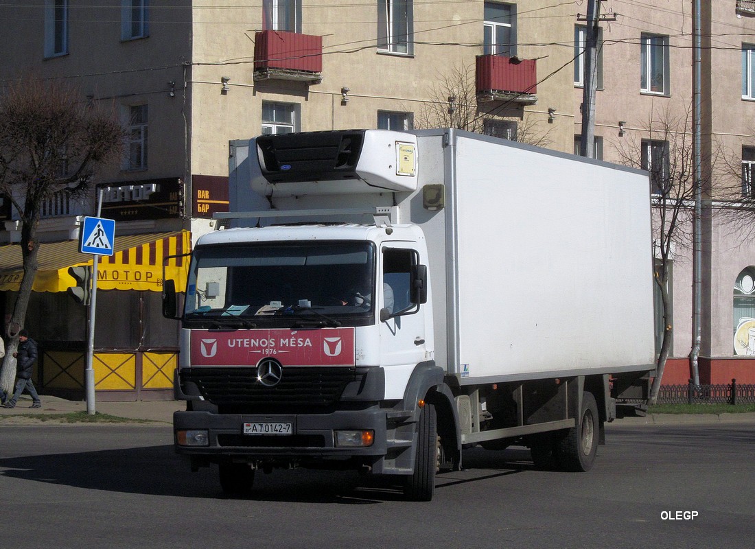 Минск, № АТ 0142-7 — Mercedes-Benz Atego (общ.м)