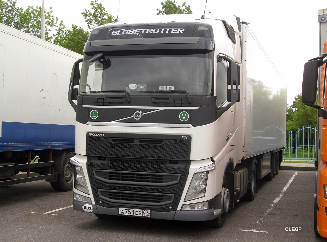 Смоленская область, № А 751 ЕВ 67 — Volvo ('2012) FH.460