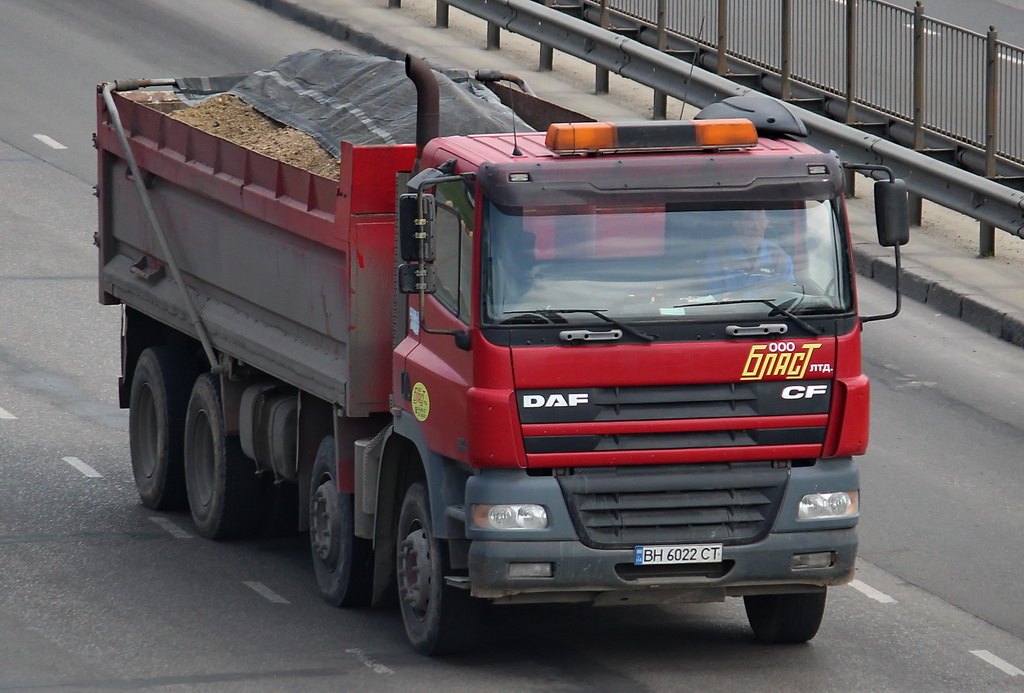 Одесская область, № ВН 6022 СТ — DAF CF85 FAD