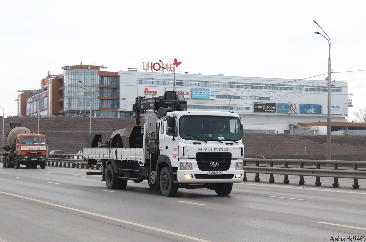 Красноярский край, № С 450 КХ 124 — Hyundai Power Truck HD170