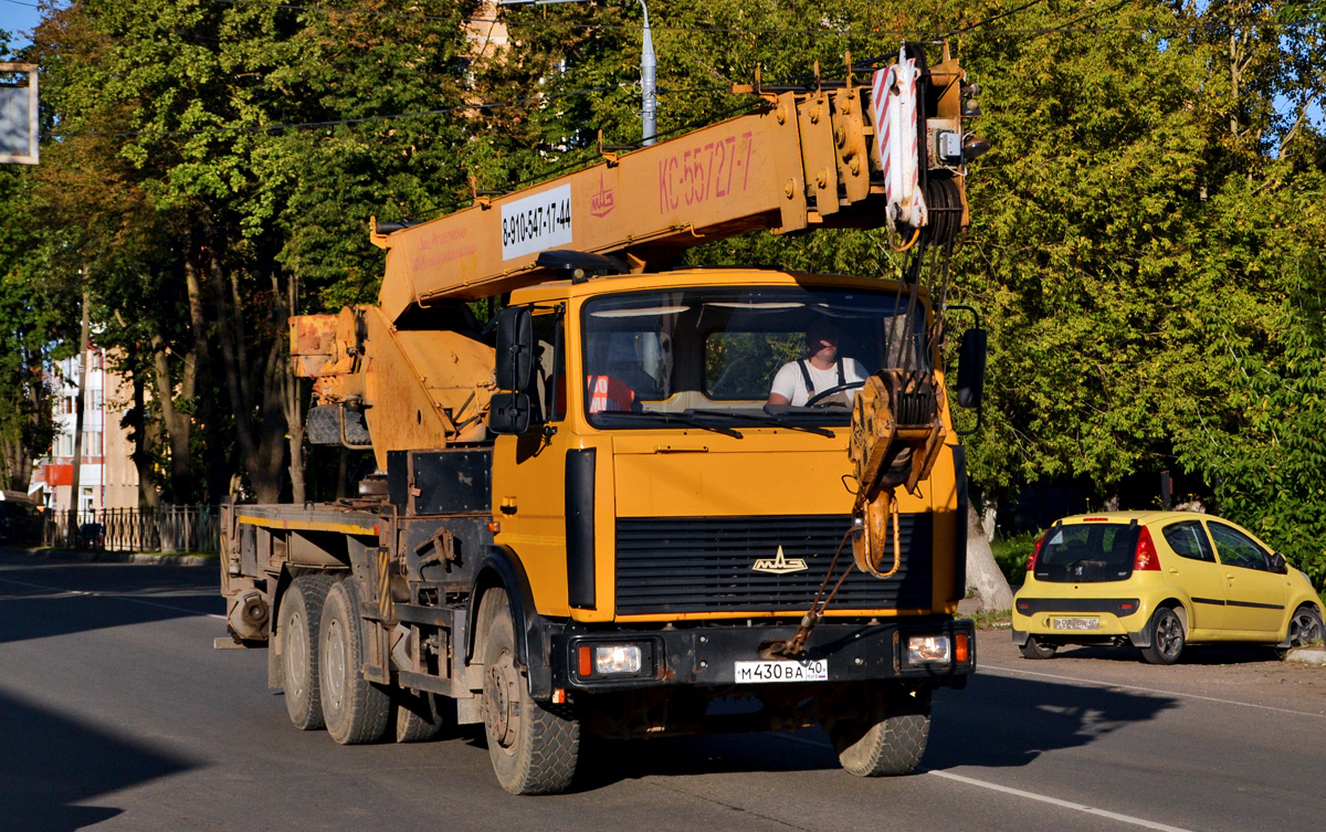 Калужская область, № М 430 ВА 40 — МАЗ-6303A3