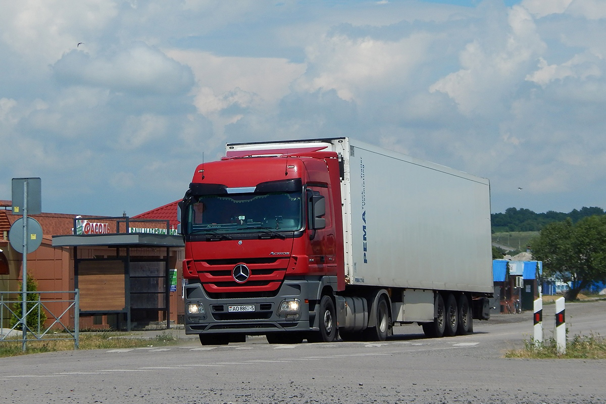 Минская область, № АО 8867-5 — Mercedes-Benz Actros ('2009)