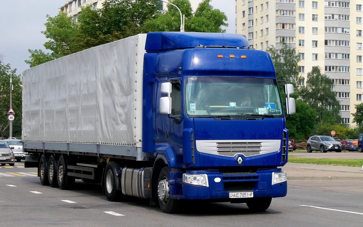 Минск, № АЕ 7851-7 — Renault Premium ('2006)