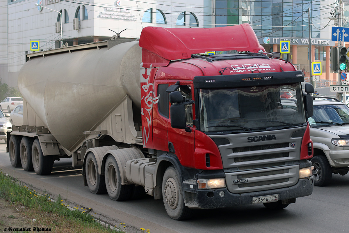 Саха (Якутия), № К 954 ЕТ 14 — Scania ('2004) P340