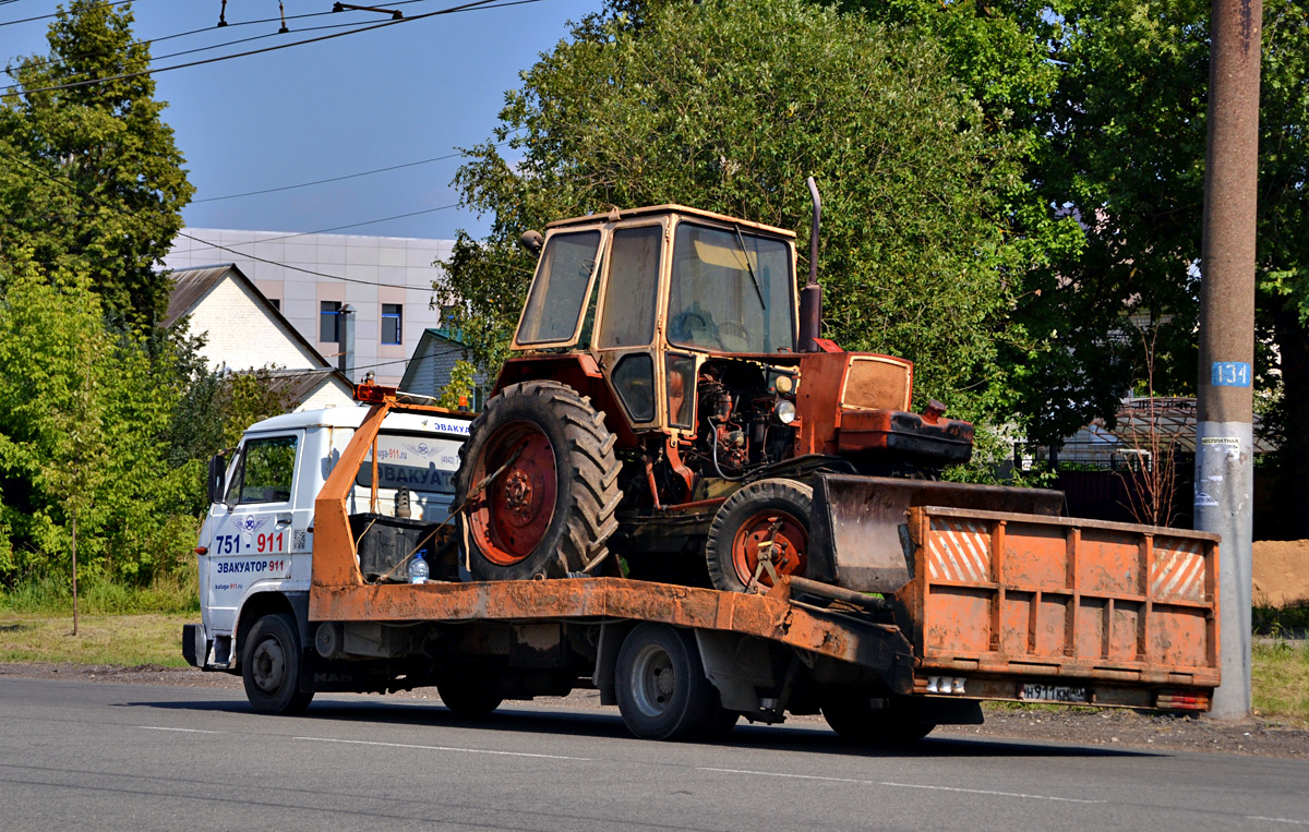 Калужская область, № Н 911 КМ 40 — MAN (общая модель)