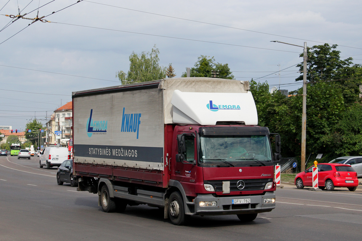 Литва, № GFV 762 — Mercedes-Benz Atego 1222