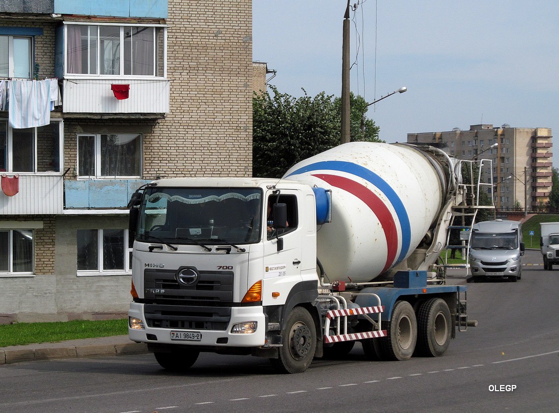 Витебская область, № АІ 9849-2 — Hino 700